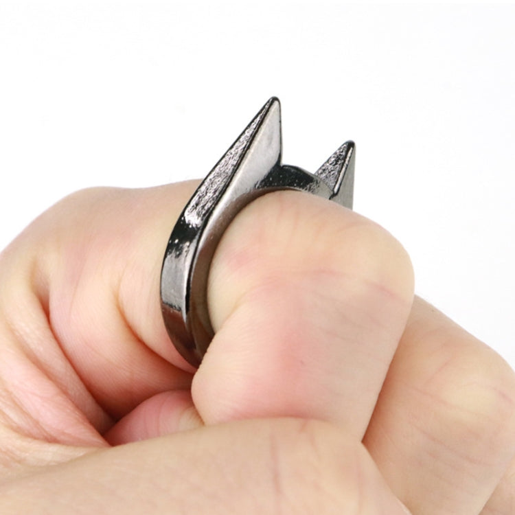 Women Men Safety Survival Ring Tool Self Defence Stainless Steel Finger Defense Ring Women Men Safety Survival Ring Tool Self Defence Stainless Steel Finger Defense Ring